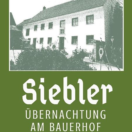 Siebler Übernachtungen am Bauernhof Wolnzach Exterior foto
